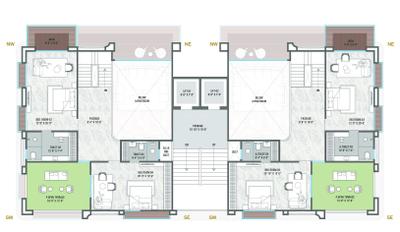 Project Image of 1184.79 - 2416.8 Sq.ft 3 BHK Apartment for buy in Swagat Cilantra