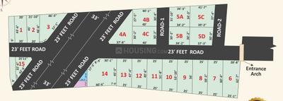Project Image of 598.0 - 2080.0 Sq.ft Residential Plot Plot for buy in JK Vaagai Samuthra City