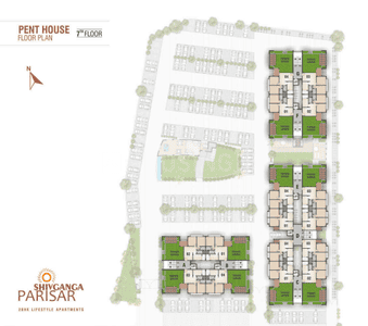Project Image of 0.0 - 592.66 Sq.ft 2 BHK Apartment for buy in Shivganga Parisar