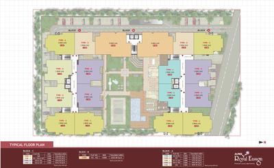 Project Image of 1303.0 - 2466.0 Sq.ft 2 BHK Apartment for buy in ARG Royal Ensign