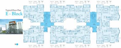 Project Image of 1118.0 - 1867.0 Sq.ft 2 BHK Apartment for buy in Ramky One North