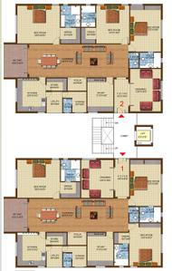 Project Image of 3045.0 - 3545.0 Sq.ft 3.5 BHK Apartment for buy in Sri Fortune Enclave