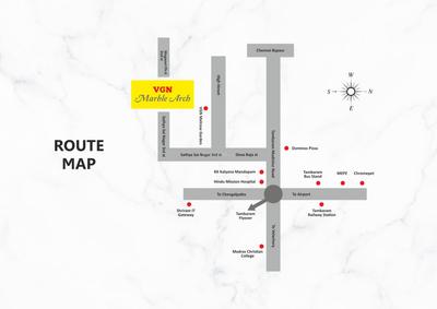 Project Image of 1093.08 - 1121.38 Sq.ft 3 BHK Apartment for buy in VGN Marble Arch Phase 1
