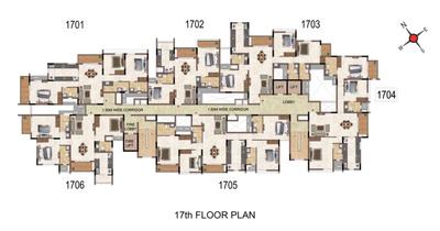 Project Image of 1212.0 - 2193.0 Sq.ft 2 BHK Apartment for buy in Casagrand Galileo
