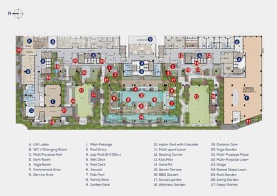 Project Image of 2337.0 - 4211.0 Sq.ft 3 BHK Apartment for buy in KGK Aakar