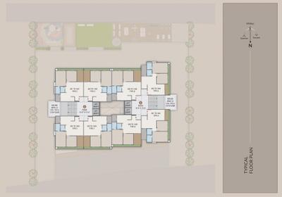 Project Image of 660.8 - 674.25 Sq.ft 2 BHK Apartment for buy in The Satyagrah Elevate