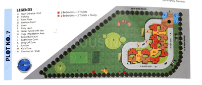 Project Image of 980 Sq.ft 2.5 BHK Apartment / Flat for sale in Sector 75 for Rs. 8200005
