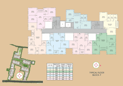 Project Image of 700.0 - 938.0 Sq.ft 2 BHK Apartment for buy in Urban Vista Phase 1