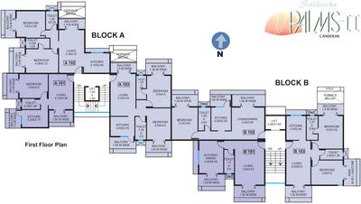 Project Image of 677.0 - 1113.0 Sq.ft 1 RK Apartment for buy in Saldanha Palms