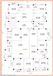Maa Uma Chandra Heights Uma Chandra Heights Cluster Plan from 1st to 3rd Floor 1