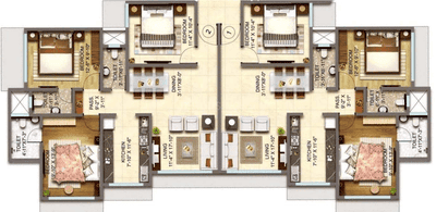Project Image of 1110.0 - 1552.0 Sq.ft 2 BHK Apartment for buy in Bajaj Emerald