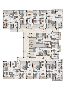 Project Image of 773.0 - 1186.0 Sq.ft 1 BHK Apartment for buy in Shanta Krishna Apartments