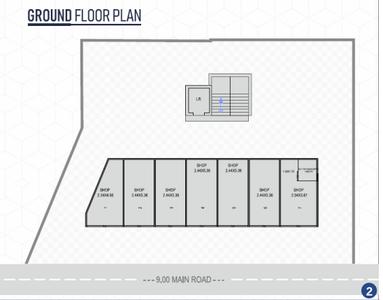 Project Image of 883.29 - 893.4 Sq.ft 3 BHK Apartment for buy in Akshar Seven Sky