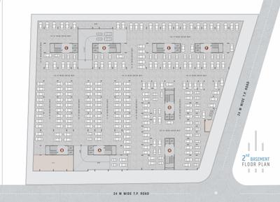 Project Image of 615.7 - 651.0 Sq.ft 2 BHK Apartment for buy in R Sheladia Panchamrut Skyz