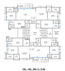 Project Image of 1145.93 - 1847.09 Sq.ft 3 BHK Apartment for buy in Paradise Pride