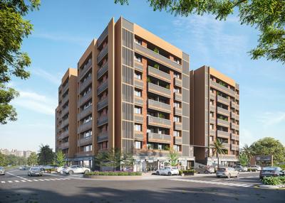 Project Image of 584.91 - 637.01 Sq.ft 2 BHK Apartment for buy in Shyam One40