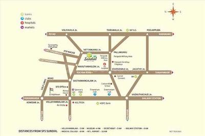 Project Image of 0.0 - 1617.0 Sq.ft 3 BHK Apartment for buy in SFS Sundial