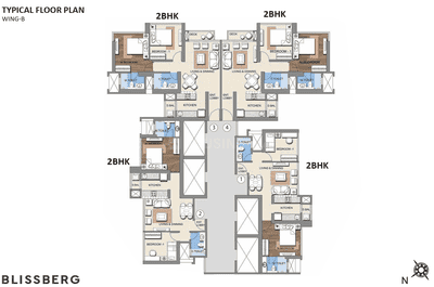 Project Image of 594.0 - 1952.0 Sq.ft 2 BHK Apartment for buy in Sheth Montana