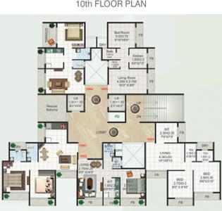 Project Image of 653.0 - 879.0 Sq.ft 1 BHK Apartment for buy in Devkrupa Dev Aashirwad