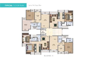 Project Image of 359.95 - 482.33 Sq.ft 1 BHK Apartment for buy in Nice City