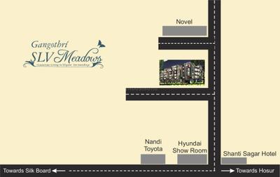 Project Image of 1013.0 - 1450.0 Sq.ft 2 BHK Apartment for buy in VSM Gangothri SLV Meadows