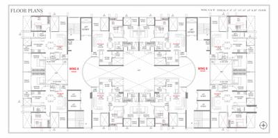 Project Image of 624.2 - 779.74 Sq.ft 2 BHK Apartment for buy in Tulip Infinity World Wing A to D