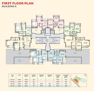 Project Image of 416.0 - 704.0 Sq.ft 1 BHK Apartment for buy in KIPL Morya