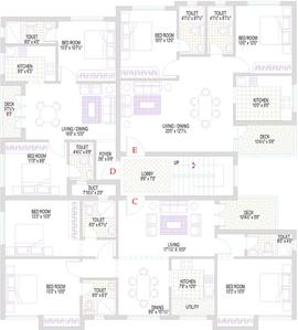 Project Image of 786.0 - 1400.0 Sq.ft 2 BHK Apartment for buy in Lakshmi Annai Sathya Nagar