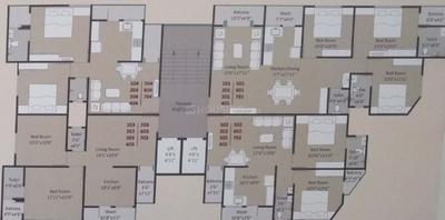 Project Image of 229.59 - 879.3 Sq.ft 1 BHK Apartment for buy in Akshar Heights II
