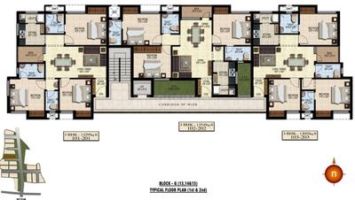 Project Image of 728.0 - 1500.0 Sq.ft 2 BHK Apartment for buy in SPS Brownstar