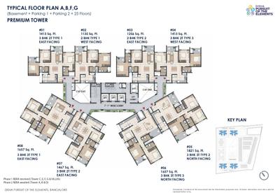 Project Image of 691.0 - 2495.0 Sq.ft 1 BHK Apartment for buy in Disha Pursuit Of The Elements