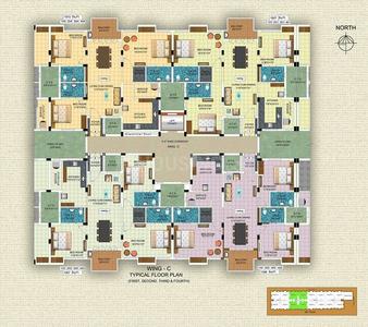 Project Image of 1400.0 - 1611.0 Sq.ft 3 BHK Apartment for buy in LCS City Utopia