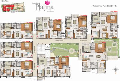 Project Image of 1100.0 - 1722.0 Sq.ft 2 BHK Apartment for buy in Aakruthi Platina