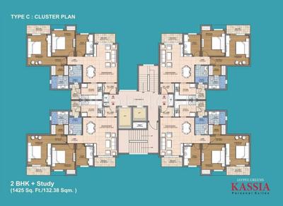 Project Image of 770.0 - 2015.0 Sq.ft 1 BHK Apartment for buy in Jaypee Greens Kassia
