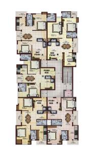 Project Image of 0.0 - 832.0 Sq.ft 2 BHK Apartment for buy in AGP Shreesham