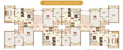 Project Image of 0.0 - 568.0 Sq.ft 1 BHK Apartment for buy in Raj Group India Enclave