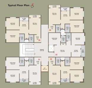 Project Image of 530.01 - 580.61 Sq.ft 2 BHK Apartment for buy in Arham Residency A