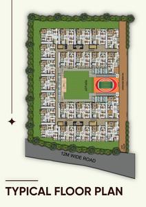 Project Image of 1665.0 - 2115.0 Sq.ft 3 BHK Apartment for buy in Krishna Kunj Central Courtyard