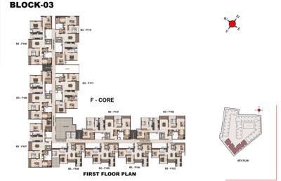 Project Image of 1430.0 - 2518.0 Sq.ft 3 BHK Apartment for buy in Casagrand Osaka
