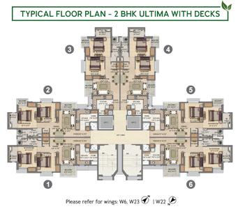 Project Image of 446.0 - 1266.0 Sq.ft 1 BHK Apartment for buy in Lodha Amara