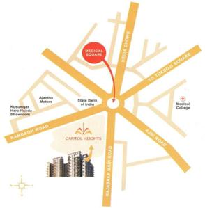 Project Image of 1350.0 - 3655.0 Sq.ft 2 BHK Apartment for buy in Tata Capitol Heights