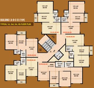 Project Image of 175.0 - 245.0 Sq.ft 1 RK Apartment for buy in Signature Desire A To D