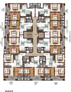 Project Image of 1100.0 - 1550.0 Sq.ft 2 BHK Builder Floor for buy in Gaurik Krishna Kunj