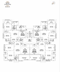 Project Image of 1122.78 - 2656.1 Sq.ft 3 BHK Apartment for buy in Shreenath Aambaag II
