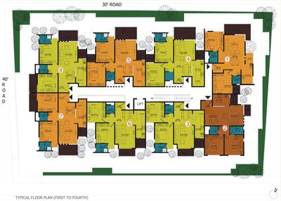 Project Image of 1003.0 - 1203.0 Sq.ft 2 BHK Apartment for buy in Niranjan Genesis