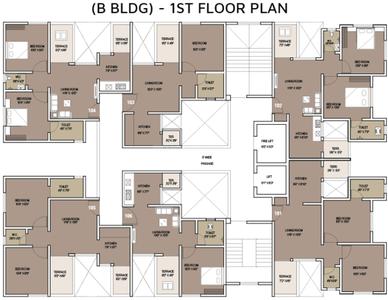 Project Image of 303.11 - 755.0 Sq.ft 1 BHK Apartment for buy in Aakar Indigo Phase 1