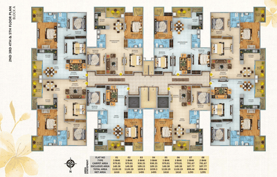 Project Image of 786.0 - 980.0 Sq.ft 2 BHK Apartment for buy in Aakriti The Mango Groves