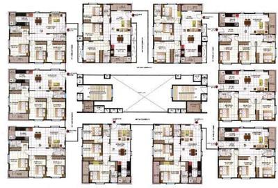 Project Image of 950.0 - 1330.0 Sq.ft 2 BHK Apartment for buy in Indya The Greens Phase II