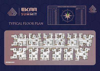 Project Image of 1100.0 - 1800.0 Sq.ft 2 BHK Apartment for buy in EKAA by Summit