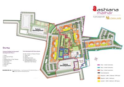 Project Image of 733.0 - 1045.0 Sq.ft 2 BHK Apartment for buy in Ashiana Malhar